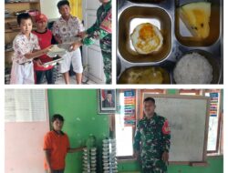 Program Makan Bergizi Gratis: Babinsa Pastikan Distribusi Tepat Sasaran