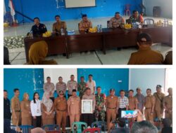 Suasana Keakraban dan Haru Warnai Perpisahan Kapolsek Toili/Moilong Dengan Danramil 03/Batui