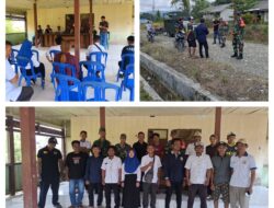 Danramil 03/Batui Arahan Dan Cek Lokasi Lahan untuk Pembangunan Koperasi Desa/Kelurahan Merah Putih (KDKMP)