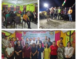 Berikan Rasa Nyaman Saat Ibadah Natal, Babinsa Laksanakan Pengamanan di Wilayah Binaan