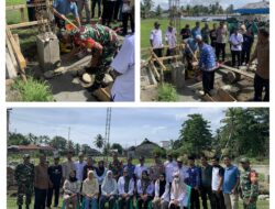 Danramil 03/Batui Menghadiri Peletakan Batu Pertama Pembangunan KDKMP Desa Gori-gori