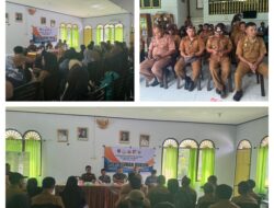 Ws Danramil 07/Pagimana Dan Kapolsek Pagimana Gelar Penyuluhan Hukum Di Pagimana