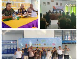 Koramil 07/Pagimana Dengan Sejumlah Pihak Rakor Kesiapan Keselamatan Angkutan Laut Jelang Nataru