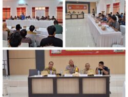 Dandim 1308/LB Diwakili Pabung Bangkep Hadiri Rakor Lintas Sektoral Kesiapan Natal 2025 Dan Tahun Baru 2026