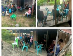 Bentuk Kepedulian, Babinsa Melayat Ke Rumah Warga Binaan