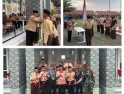 Dukung Kegiatan Pendidikan, Babinsa Koramil 03/Batui Hadiri Pembukaan Perkemahan Akbar Tingkat Penggalang