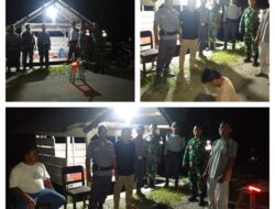 Babinsa, Linmas Dan Warga Laksanakan Patroli Siskamling Babinsa, Linmas Dan Warga Laksanakan Patroli Siskamling