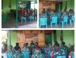 Tingkatkan Kinerja Satuan Danramil 1308–02/Bunta Pimpin Jam Komandan