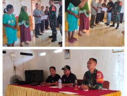 Penyaluran BLT Dana Desa Tahun 2025 Di Desa Pibombo, Di Hadiri Kepala Desa Dan Babinsa