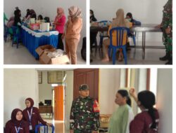 Pendampingan Posyandu, Wujud Kepedulian Babinsa Koramil 02/Batui Terhadap Kualitas Kesehatan Masyarakat