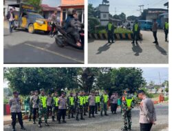 Apel Pam Nataru Tiga Pilar Batui, Danramil 03/Batui Ajak Jaga Kebersamaan dan Rasa Aman