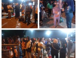 ​Mewakili Danramil ,Babinsa Amankan Arus Mudik Natal Pelabuhan Kelas III Bunta