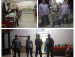 Sambut Natal 2025 ,Babinsa Koramil 02/Bunta Amankan Ibadah Natal Di Gereja Katolik St.Yohanes Pembaptis Stas