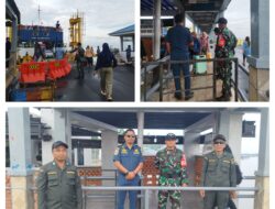 Jelang Libur Nataru, Pos Pam Pelabuhan Ferry Pagimana–Gorontalo Perketat Pengamanan Kapal Penumpang