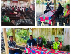 Babinsa Koramil 03/Batui Laksanakan Pengamanan Natal Di Gereja Gereja Musafir Paisu Buloli