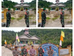 Babinsa Koramil 1308–09/Labongkurung Lakukan Pengamanan Hari Raya Natal 2025