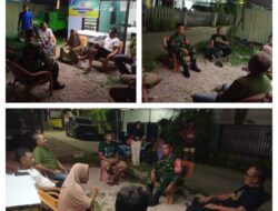 TNI Selalu Aktif, Babinsa Koramil 01/Luwuk Laksanakan Komsos Bersama Warga Jelang Nataru 2026