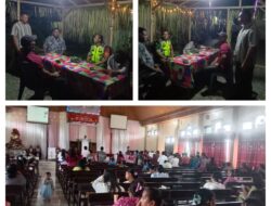 Babinsa Amankan Ibadah Perayaan Syukuran Natal Dirangkaikan Syukuran Jemaat, Jamin Ibadah Berjalan Lancar