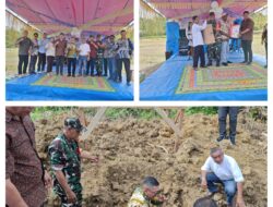 Danramil 03/Batui Dampingi Bupati Banggai Rayakan Perayaan HUT Desa Masungkang Ke 27 Dan Peletakan Batu Perdana KDKMP