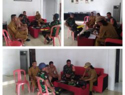 Jelang Pergantian Tahun Koramil 03/Batui Komsos Bersama Perangkat Desa Masing Terkait Pengamanan Dan Nataru