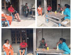 Babinsa Koramil 09/Labongkurung Gelar Komsos, Perkuat Kamtibmas Jelang Nataru 2026