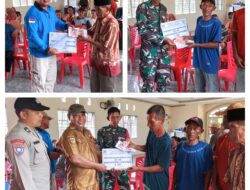 Di Desa Mulyoharjo, Babinsa Koramil 03/Batui Turut Mendampingi Pembagian BLT DD TW-IV TA. 2025