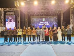 Perkuat Sinergitas TNI–Polri dan Forkopimda, Dandim 1308/LB Menghadiri Kenal Pamit Kapolres Banggai