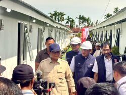 Kapolda Dampingi Presiden Prabowo Tinjau Huntara Korban Bencana di Aceh Tamiang