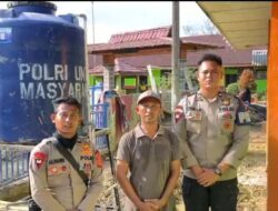Polri Telah Membangun 177 Titik Sumur bor Air Bersih Untuk Masyarakat Pasca Banjir di Aceh Tamiang