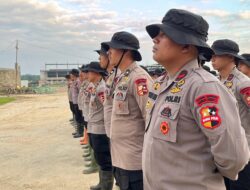 Danpas Brimob I Pimpin Apel Konsolidasi Satgas Polri dalam Penanganan Bencana di Aceh Tamiang