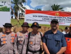 Kapolda Aceh Resmikan Pematangan Lahan Huntap Polri untuk Korban Bencana di Tamiang