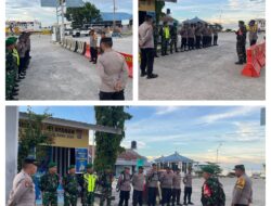 Koramil 1308–07/Pagimana Kerahkan Pasukan Gabungan Amankan Malam Pergantian Tahun 2025/2026