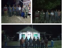 Patroli Malam Babinsa dan Linmas Hadirkan Rasa Aman di Desa Ponding-ponding