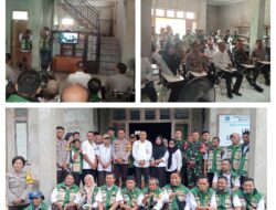 Ws Danramil 10/Salakan Ikuti Vidcon Panen Raya dan Pengumuman Swasembada Pangan Bersama Presiden RI