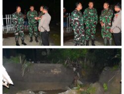 Danrem 132/Tadulako Tinjau Lokasi Jembatan Terputus, Wujud Kepedulian dan Respons Cepat TNI