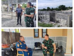 Pastikan Berjalan Sesuai Rencana, Dandim 1308/LB Cek Langsung Pembangunan KDKMP Desa Bubung