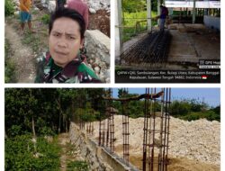 Babinsa Koramil 12/Bulagi Pantau Progres Pembangunan Koperasi Merah Putih di Sambulangan