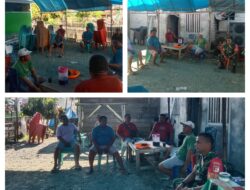 Wujud Nyata Kerja Sama Yang Baik, Babinsa Komsos bersama aparat pemerintah,pemuda dan masyarakat Desa Binaan