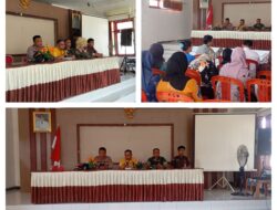 Danramil 02/Bunta Hadiri Rapat Koordinasi Forkopimcam dan Desa/Lurah di Binaan