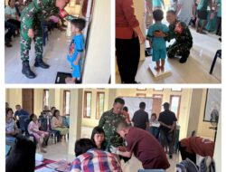 Wujud Kepedulian Babinsa Koramil 07/Pagimana Terhadap Kualitas Kesehatan Masyarakat
