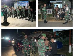 Sinergi Babinsa Koramil 12/Bulagi dan Linmas, Gelar Patroli Wilayah Ciptakan Keamanan Di Desa Bulagi 2