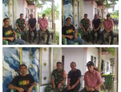 Monitoring Wilayah, Babinsa Aktif melaksanakan Komsos Dengan Warga Binaan