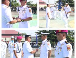 Dankodaeral VI Pimpin Serah Terima Jabatan Komandan Lanal Palu