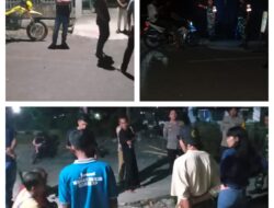 Patroli Siskamling Koramil 02/Bunta Di Simpang Raya Diperkuat, Dorong Keamanan Lingkungan dan Ketahanan