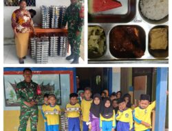 Pendampingan Program Makanan Bergizi Gratis (MBG) Oleh Babinsa Koramil 1308–02/Bunta