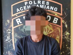 Sat Reskrim Polres Aceh Tamiang Berhasil Mengamankan Empat Pelaku Pencurian di Kantor Inspektorat