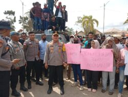 Kapolres Aceh Tamiang Pimpin Pengamanan Alsi Damai Masyarakat, Mengedepankan Sikap Humanis