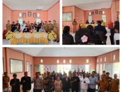 Babinsa Koramil 12/Bulagi Hadiri Pelantikan Penjabat Kepala Desa Bonepuso Yang Lama Ke Baru