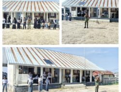 Babinsa Komsos Dengan Siswa SD ,MTS Dan SMK, Beri Arahan Menjadi Anak Yang Disiplin