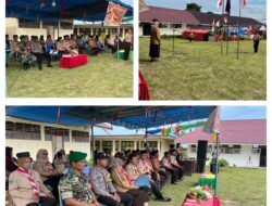 Dukung Program Pramuka, Babinsa Koramil 12/Bulagi Hadiri Upacara Pembukaan Perkemahan dengan Program Gugus Depan Persiapan